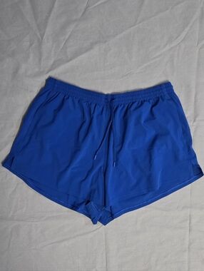 Lululemon Pace Rival High-Rise Short 3" Galactic Cobalt Blue Size 14